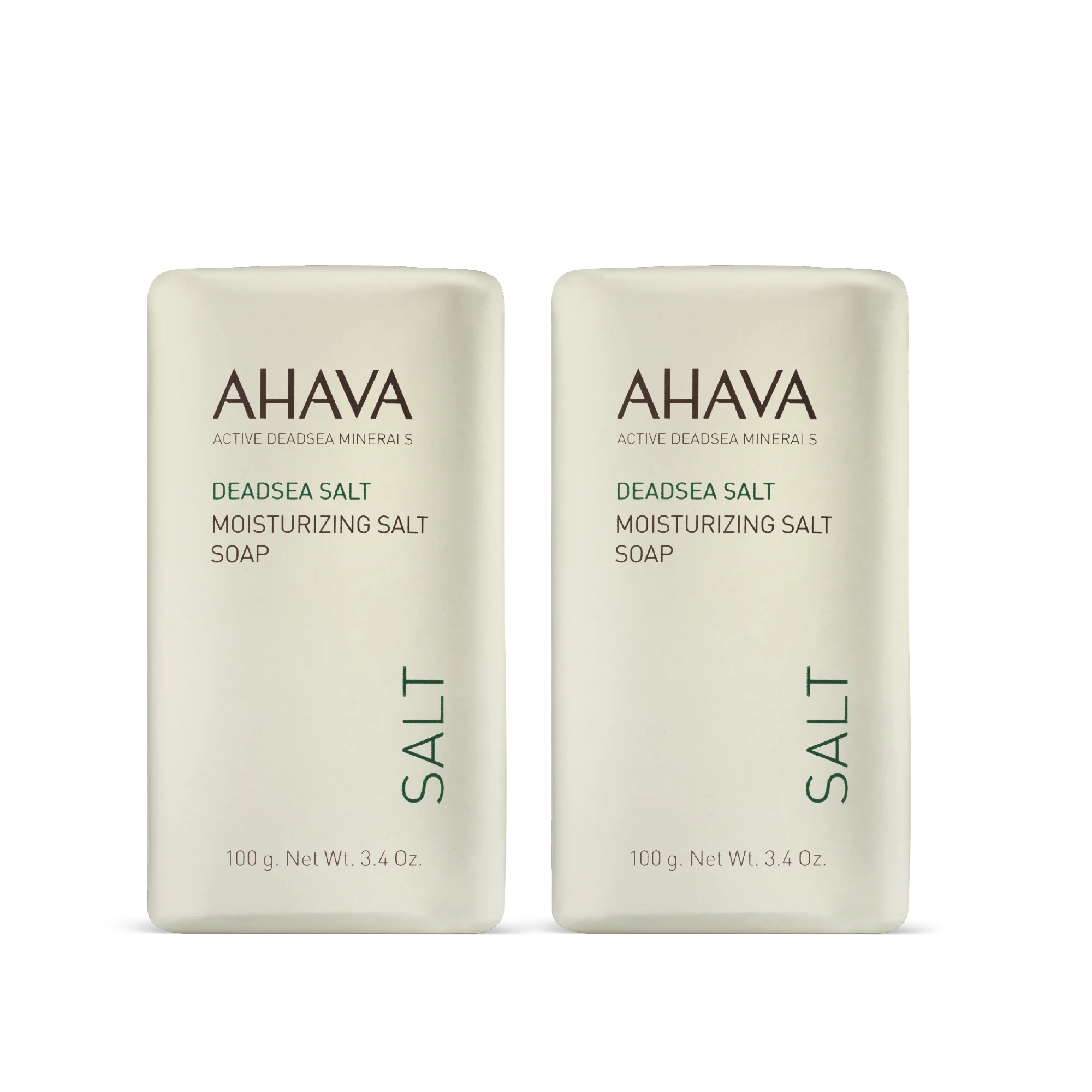 Moisturizing Dead Sea Salt Soap Duo - Image 2
